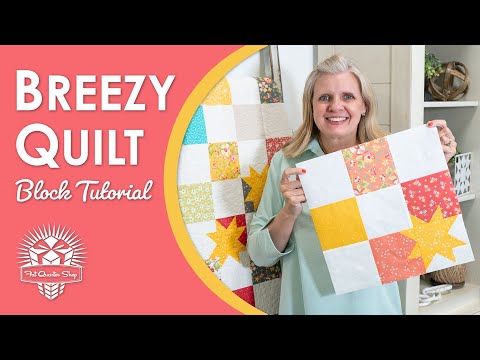 Видео: Сделайте это простое, легкое и красивое одеяло! 💨 Мастер-класс по выкройке Charm Pack-Friendly от...