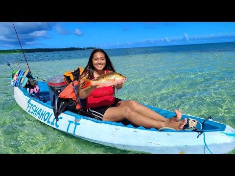 Видео: Я не мог поверить, что она поймала столько рыбы | Рыбалка в Тринидаде и Тобаго