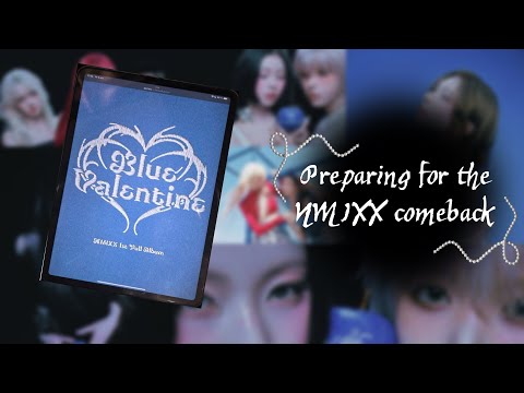 Видео: °•☆Подготовка к камбэку NMIXX "Blue Valentine"☆•°