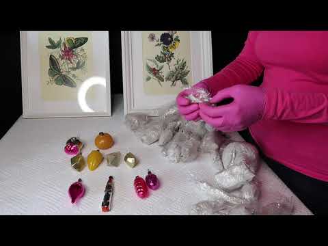 Видео: 🎄 Распаковка посылки. Серия 11.  Техника подвела / Елочные игрушки СССР.