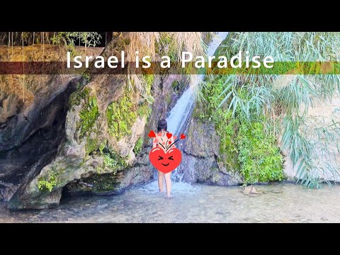 Видео: Заповедник Эйн-Геди с тропами и водопадами, Израиль