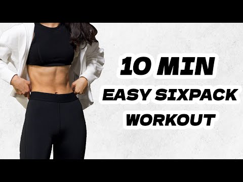 Видео: РЕЛЬЕФНЫЙ ЖИВОТ ЗА 10 МИНУТ / 10 MIN EASY SIXPACK WORKOUT