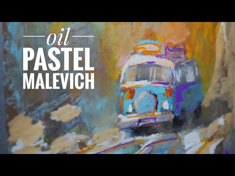 Видео: Масляная пастель Malevich v.2 36 цветов.