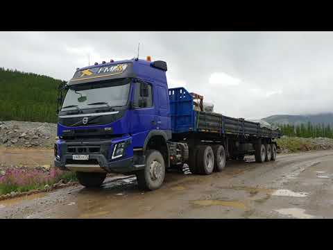 Видео: Дальнобой, Volvo fmx 6x6