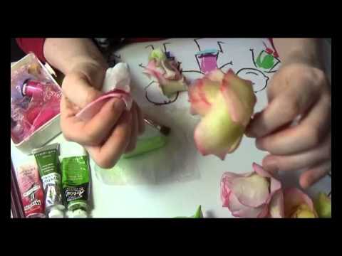 Видео: Тонировка Розы  от Риты  (бутон) часть 1