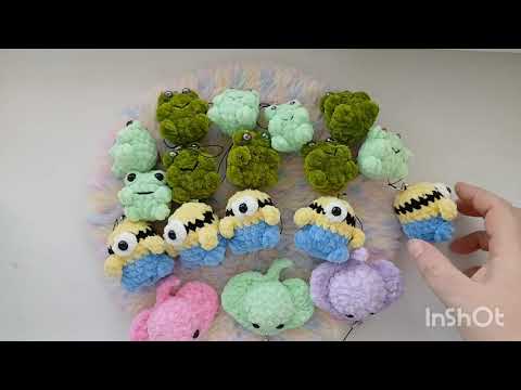 Видео: Довязала заказ по брелочкам 🥰