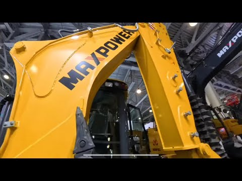 Видео: Новый китайский экскаватор погрузчик MaxPower за 6,8🍋