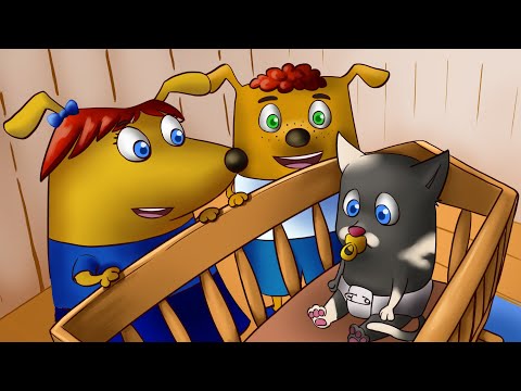 Видео: Семейка собачек - Мегасборник. Развивающий детский мультик. Играют как Маша Капуки Кануки и Новаторы