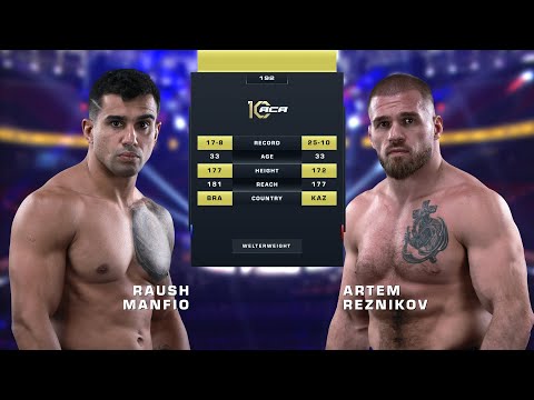 Видео: Рауш Манфио vs. Артем Резников | Raush Manfio vs. Artem Reznikov | ACA 192