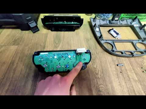 Видео: Пересвет климат-контроля на lacetti 1.8