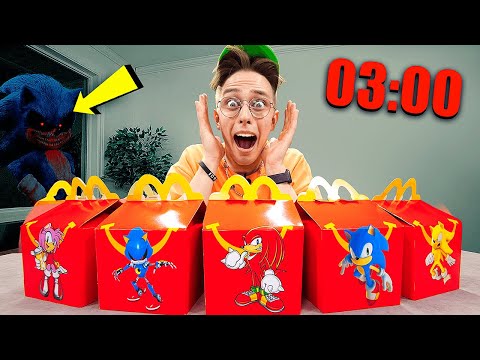 Видео: Не заказывайте ВСЕ SONIC ХЭППИ МИЛ В 3 ЧАСА НОЧИ!! (НА НАС НАПАЛИ)