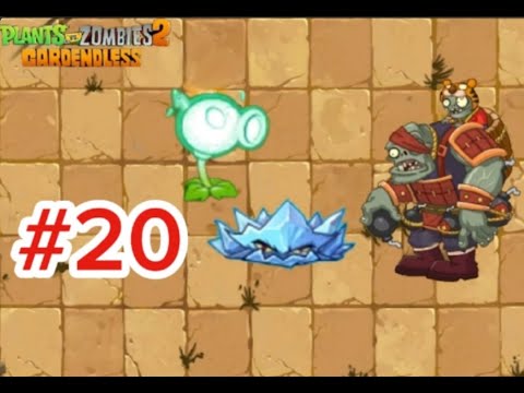 Видео: Кунг-фу босс и другое! Plants vs zombies 2 Gardendless #20