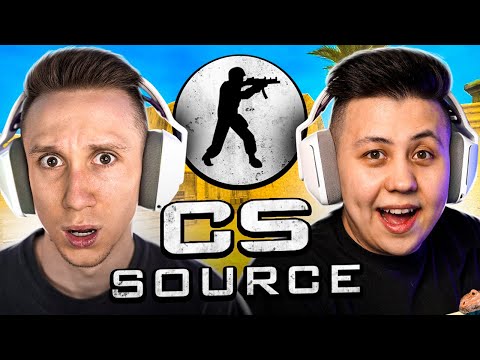 Видео: ВПЕРВЫЕ ЗАШЁЛ В CS:SOURCE ft. Делайт