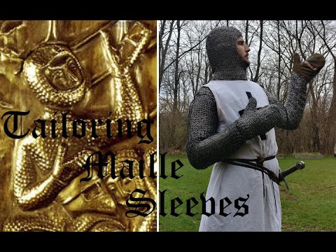 Видео: Пошив рукавов из кольчуги