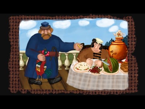 Видео: Гора самоцветов - Большой петух (The Giant Rooster) Русская сказка