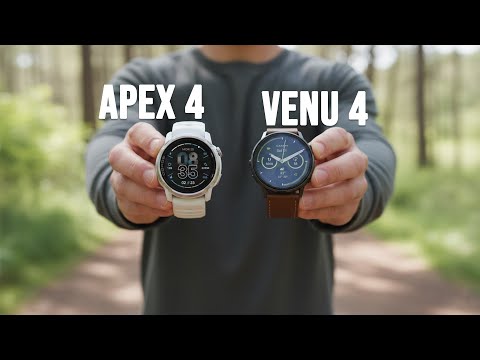 Видео: Coros Apex 4 против Garmin Venu 4 — не тратьте деньги зря!