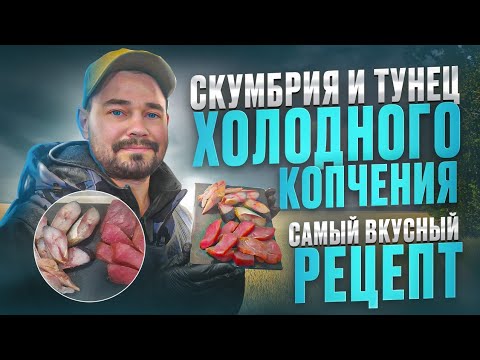 Видео: Скумбрия и Тунец холодного копчения самый простой и вкусный рецепт / Коптильня Hanhi 4 / Копчение