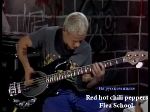 Видео: Flea.... Школа игры на бас гитаре . (Русская версия).mpg