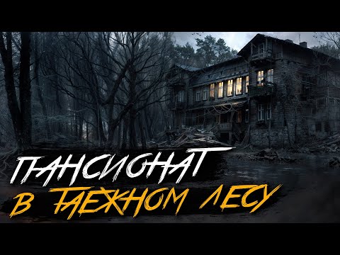 Видео: УЖАСЫ ЗАБРОШЕННОГО ПАНСИОНАТА В ГЛУХОМ ЛЕСУ. Страшные истории на ночь. Мистика
