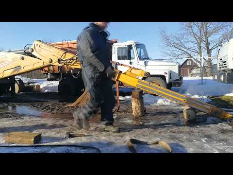 Видео: установка телескопа terex