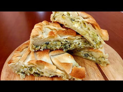 Видео: KOMAT PITA, ZELNIK, (južnjačka pita) / LEEK PIE / КОМАТ, ЗЕЛНИК