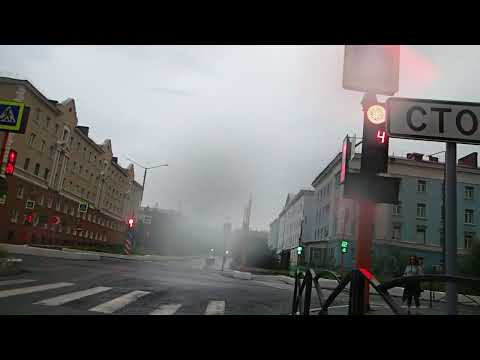 Видео: 2025.07.12. Норильск. Трасса,объездная,ул.Павлова,Ленинский пр-т. Итоги 1-й декады июля в описании.