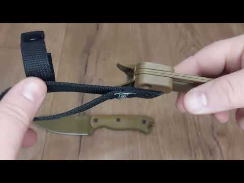Видео: Самый доступный тактический нож выживания Ka-Bar BK 18 (реплика).