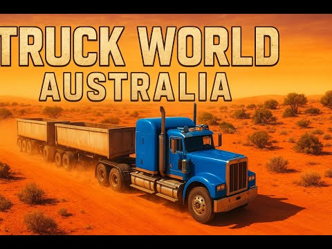 Видео: Truck World: Australia — первые приключения на дорогах Австралии!