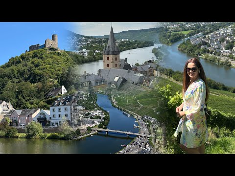 Видео: Живописный город Bernkastel-Kues.Отпуск на Мозеле.