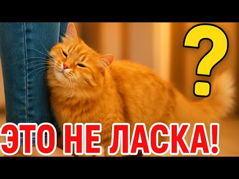 Видео: Почему кошка трётся о ноги? Истина в феромонах!