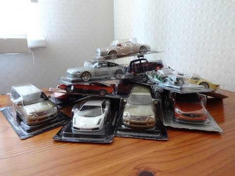 Видео: Новые приобретения: «Суперкары. Лучшие автомобили мира»,  «Автомобиль на службе» 1/43 ДеАгостини