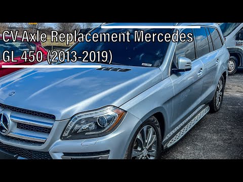 Видео: Замена полуоси CV Mercedes-Benz GL450 (2013-2019)