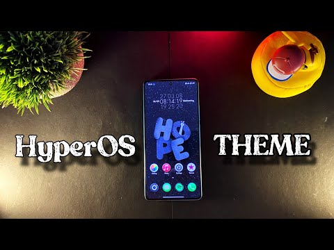 Видео: Минималистичная тема HyperOS для любых устройств Xiaomi | Новый системный интерфейс | #hyperos