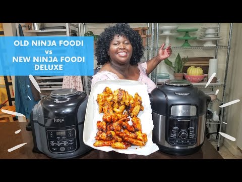 Видео: Новый Ninja Foodi Deluxe против оригинального Ninja Foodi | Битва замороженных куриных крылышек