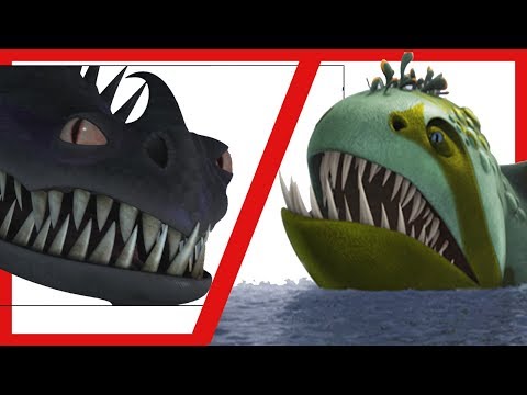 Видео: СКРИЛЛ vs СУДНОГЛОТ / Драконы: Гонки по краю