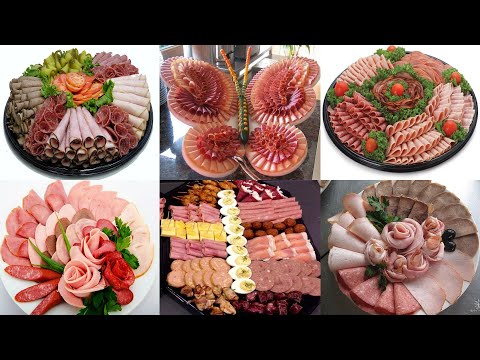 Видео: Мясная нарезка на праздничный стол Фото
