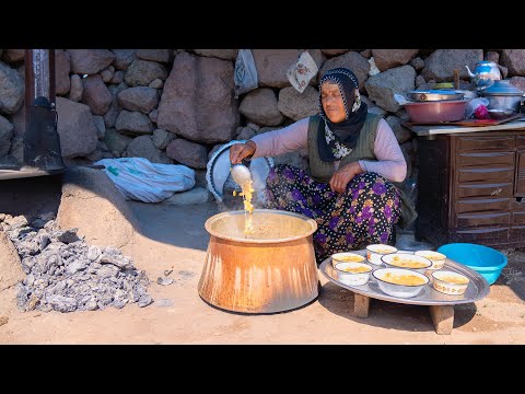 Видео: Приготовление традиционной ашуры по многовековому методу — Daily Mountain Life