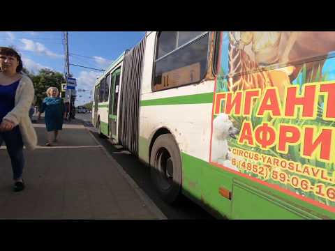 Видео: Ярославль, маршрут 11: ЛиАЗ-6212.00, А 473 МО 76 / Yaroslavl bus, route 11: LiAZ-6212.00