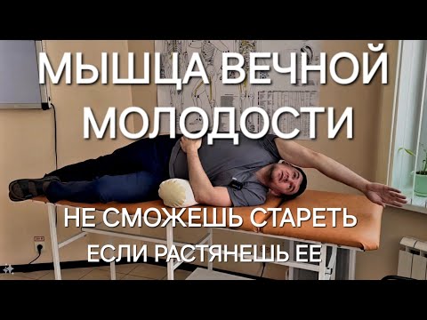 Видео: Не сможешь стареть если растянешь эту мышцу. Удлиняй ее и молодей. Чем длиннее тем дольше живешь.