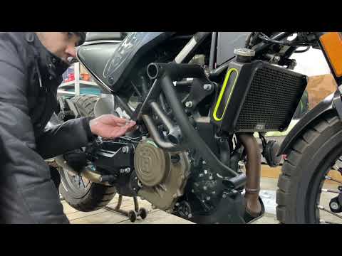 Видео: Клетка Crazy Iron для Husqvarna Svartpilen 401.