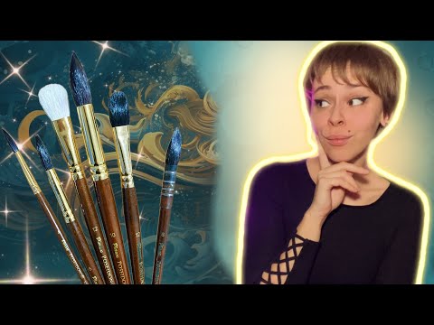 Видео: Кисти Pinax Poseidon | ОБЗОР
