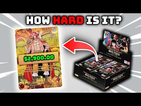 Видео: Насколько СЛОЖНО вытащить редкую карту из манги? (One Piece TCG)