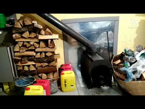Видео: Отопление гаража. Дымоход