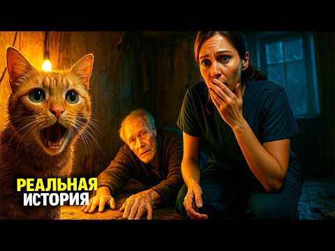 Видео: Кот привёл медсестру в дом, где дедушка умирал в одиночестве.