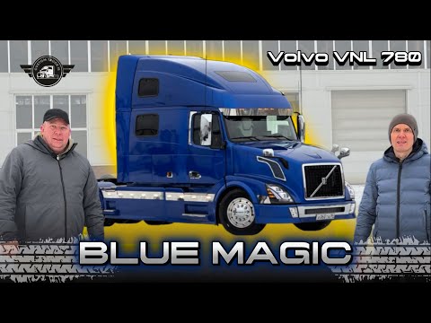 Видео: Проект Volvo VNL 780 «BLUE MAGIC». #volvovnl #volvo #trucks #дальнобой #автоблог #тягач #вольвовнл