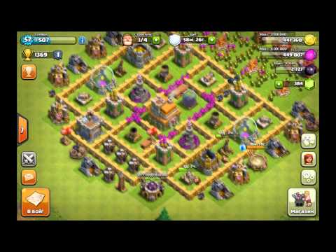 Видео: Clash of clans - Обзор #2 ТХ 7.