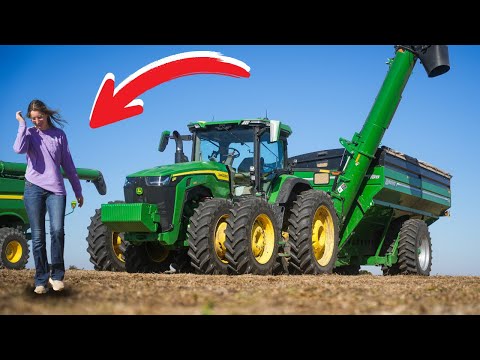 Видео: Лучший оператор зерновоза в мире