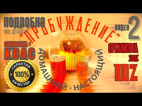 Видео: ЗАКВАСКА и КВАС -ПРОСТО. #квас#напитки#вкусно#кулинария#наслаждение#отдых#кухня#полезно#здоровье#еда