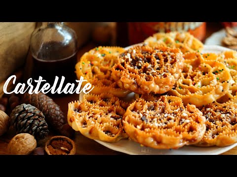 Видео: Откройте для себя Cartellate! Традиционные итальянские рождественские сладости, приготовленные дома.