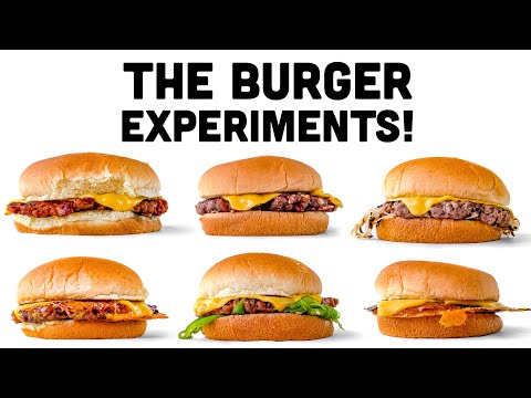 Видео: 6 ВКУСНЫХ и УНИКАЛЬНЫХ БУРГЕРОВ! ЭКСПЕРИМЕНТЫ С ВЕГАНСКИМ БУРГЕРОМ №1